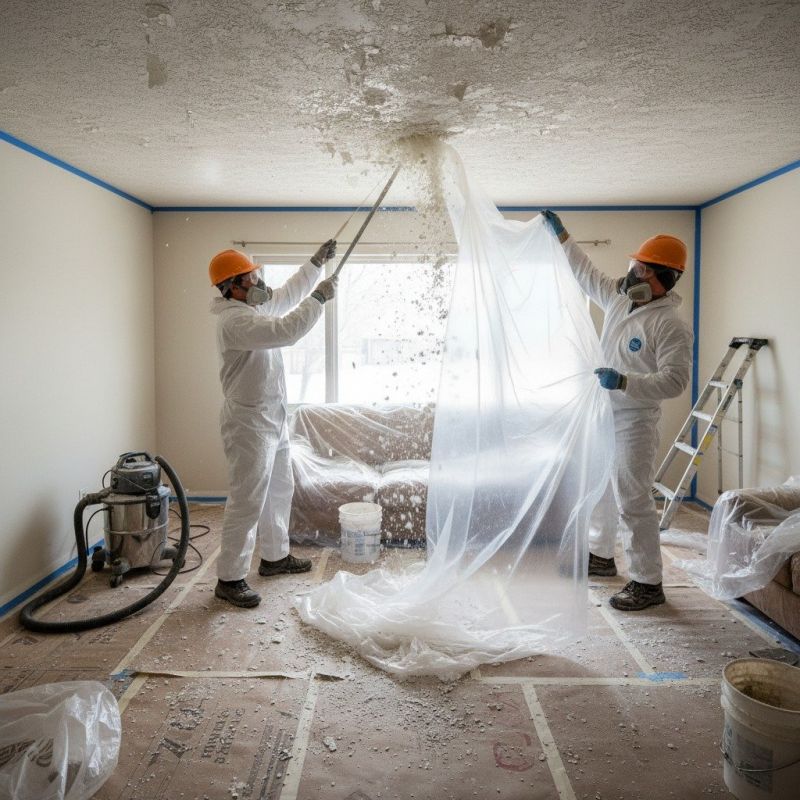 Popcorn Ceiling Repair detail